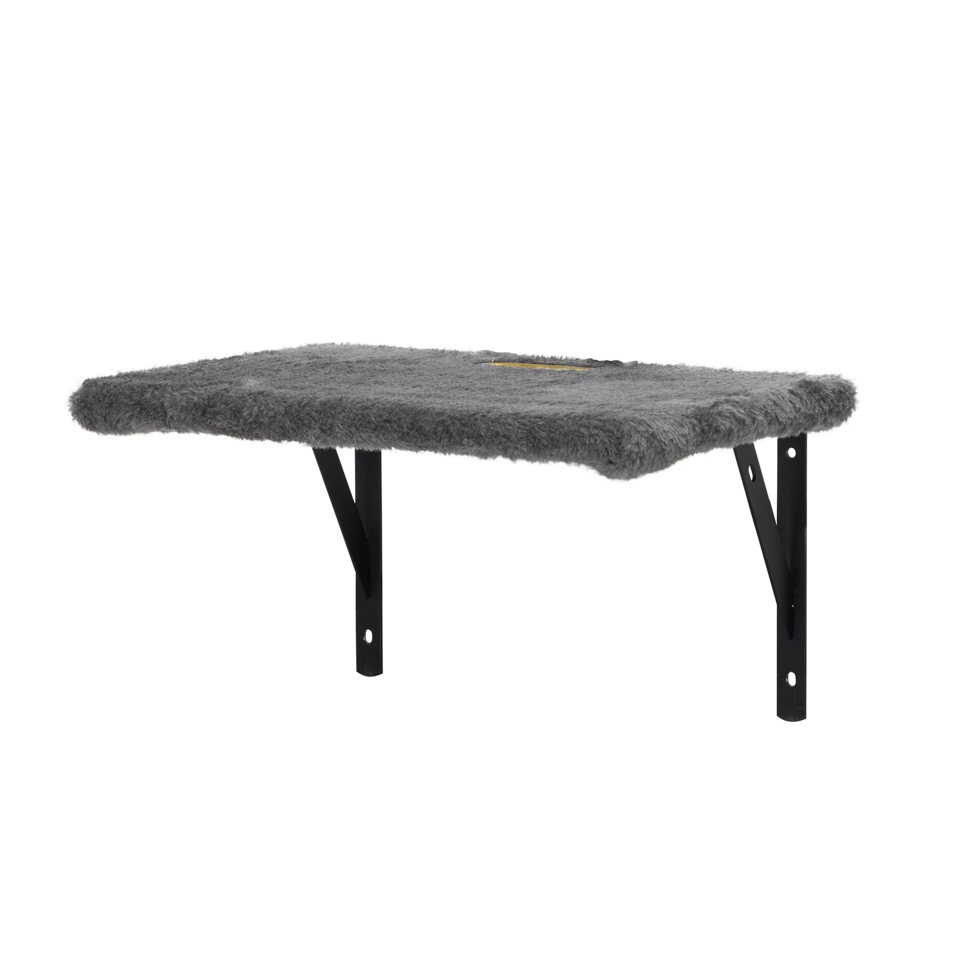 Cat Wall Shelves and Perches Set of 5, Indoor Cat Condo for Sleeping Playing Lounging Climbing Cat Tree House, Gray