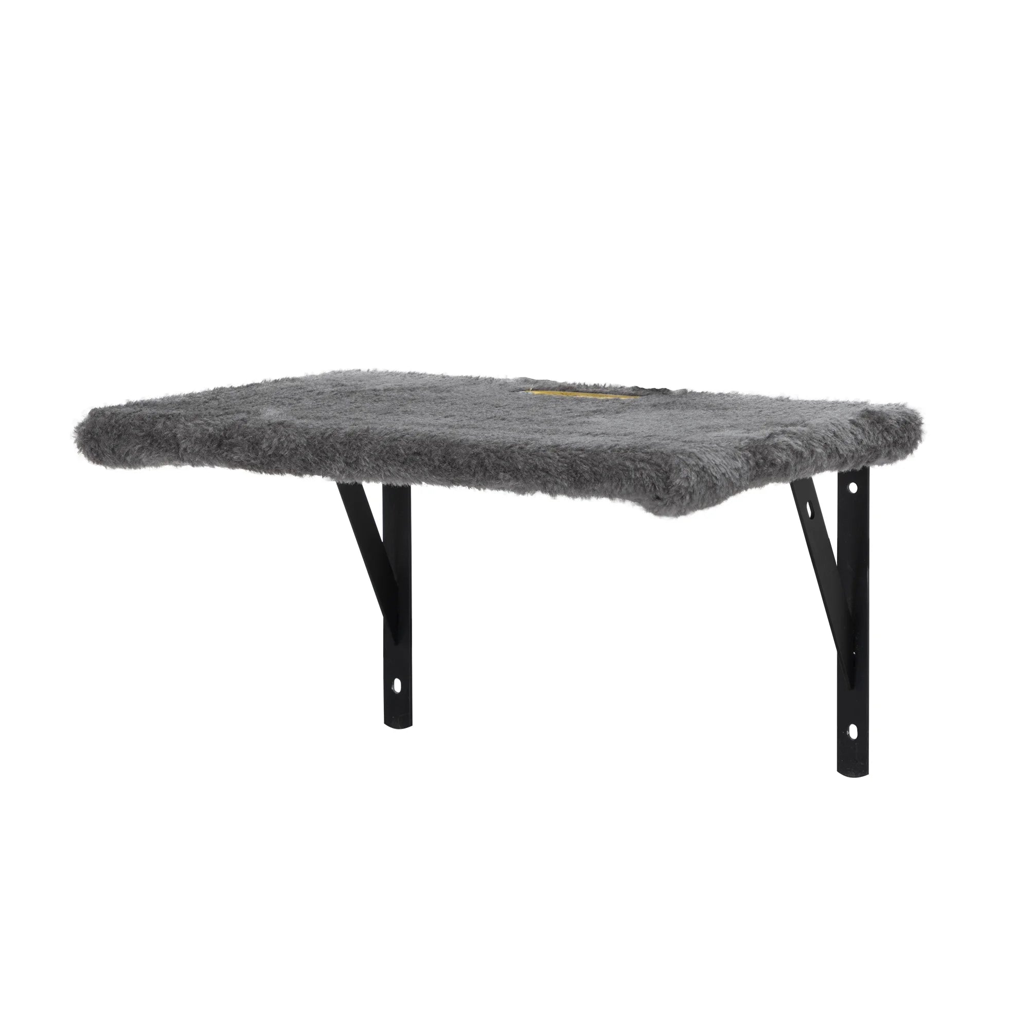 Cat Wall Shelves and Perches Set of 5, Indoor Cat Condo for Sleeping Playing Lounging Climbing Cat Tree House, Gray