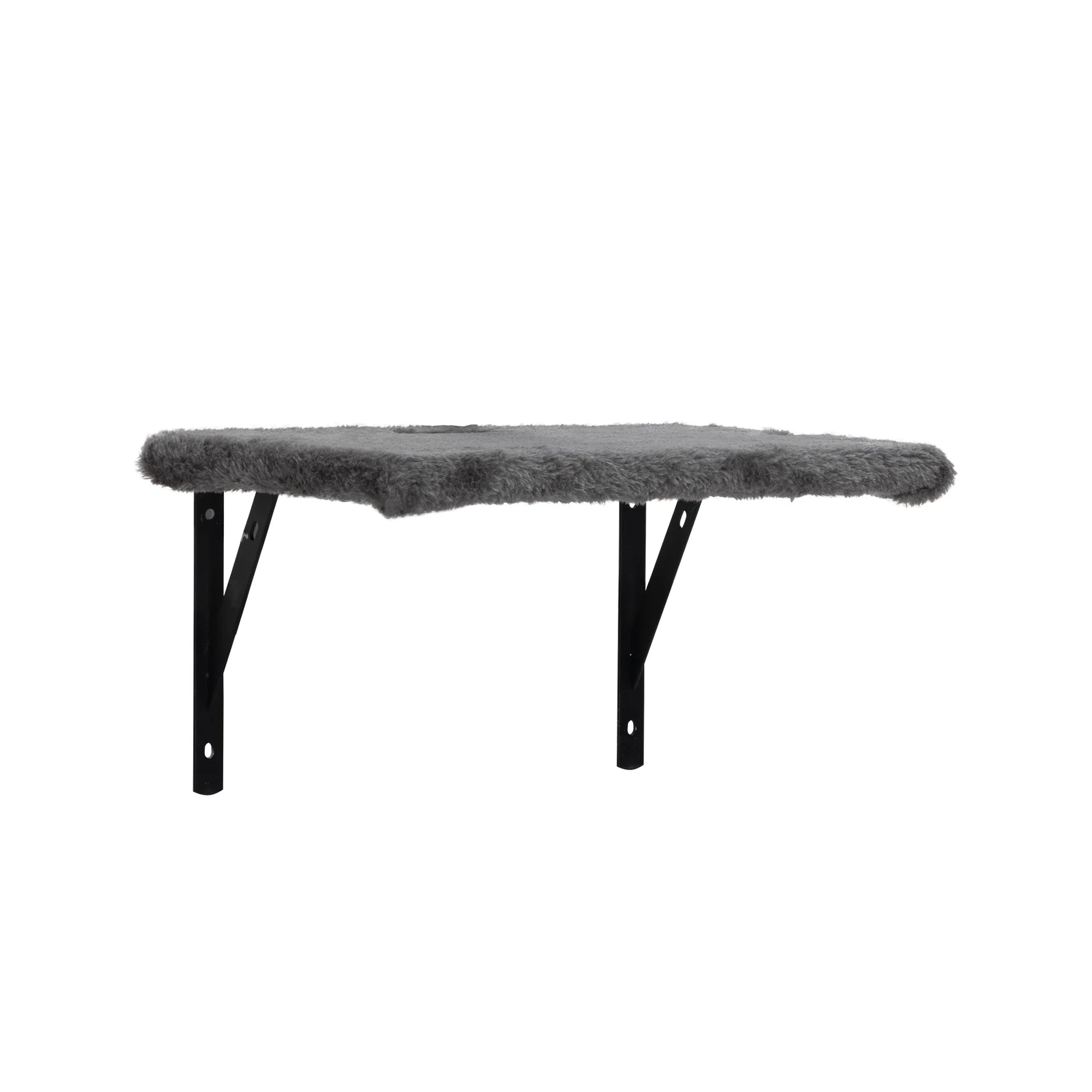 Cat Wall Shelves and Perches Set of 5, Indoor Cat Condo for Sleeping Playing Lounging Climbing Cat Tree House, Gray